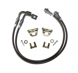 JK 0-4" SS Brake Line Set REAR, HK #197